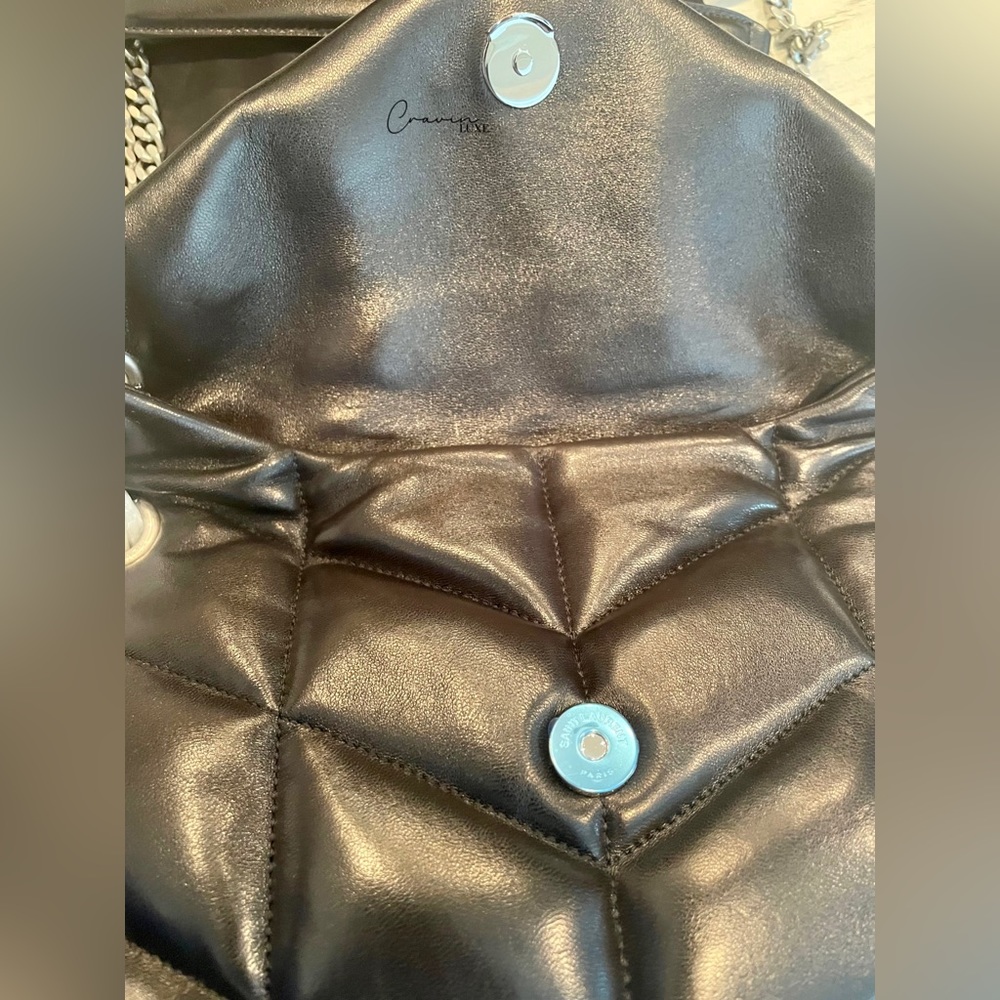 ❌❌SOLD❌❌ New Saint Laurent LouLou Puffer Small - Picture 7 of 14